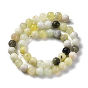 New Jade Rund (6 - 6,5mm) - Uniq Perler - 117580