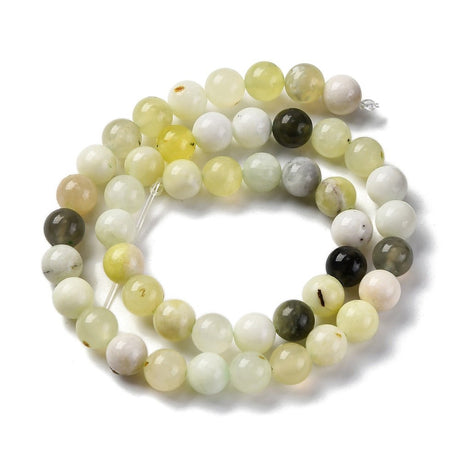 New Jade Rund (6 - 6,5mm) - Uniq Perler - 117580