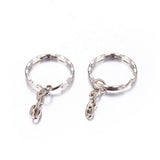 Schlüsselringe – Platinmessing (21 mm)