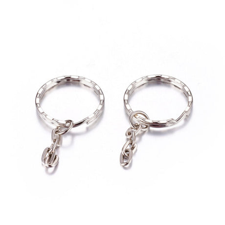 Schlüsselringe – Platinmessing (21 mm)