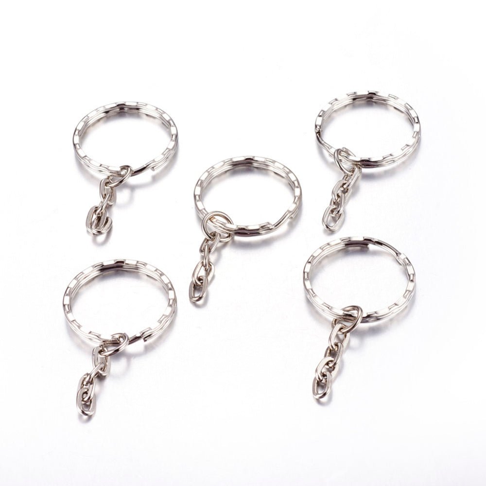 Schlüsselringe – Platinmessing (21 mm)