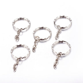 Schlüsselringe – Platinmessing (21 mm)