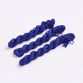 Nylon Tråd - Blå (2mm, Ca. 12 Meter) - Uniq Perler - 