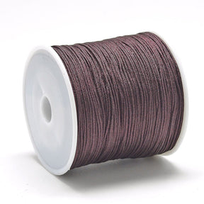 Nylon cord – Brown (0.4mm) 160m - Uniq Perler - 116157