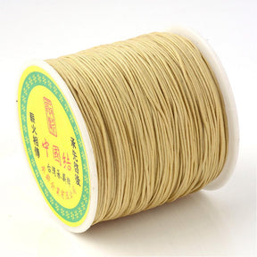 Nylon cord – Yellow (0.8mm) 90m - Uniq Perler - 