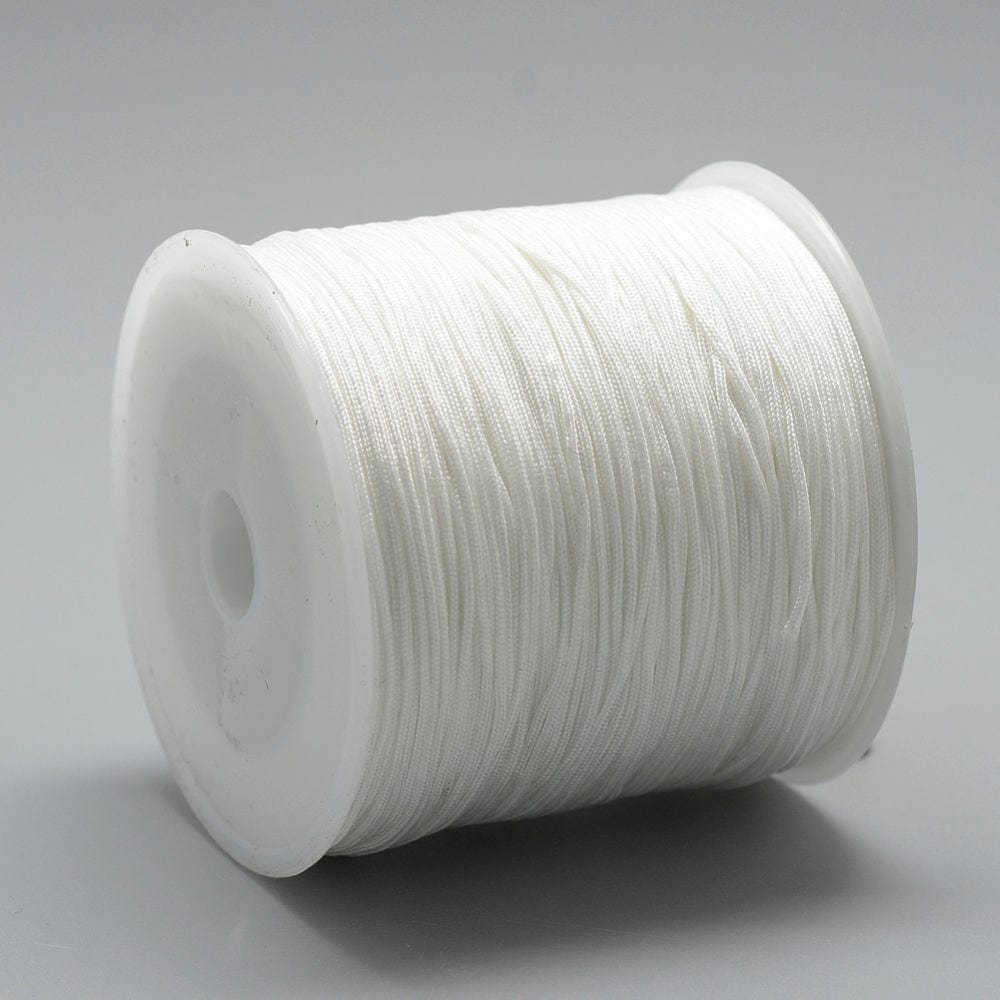 Nylonsnor – Hvid (0,4mm) 160m - Uniq Perler - 116161