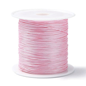Nylonsnöre – Rosa (0,4mm, 4m) - Uniq Perler - 112060