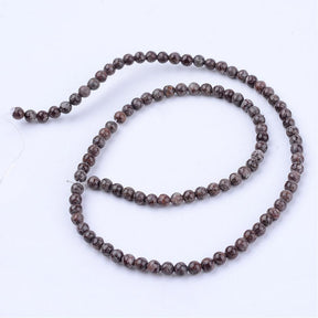 Obsidian, Snowflake, 8mm - Uniq Perler - 8708461640