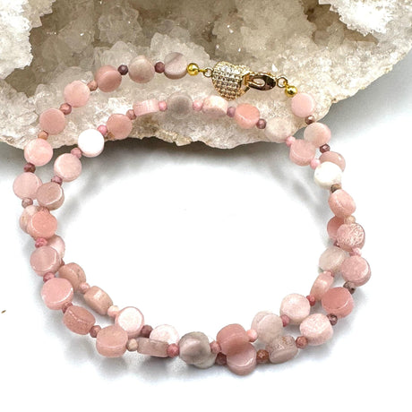 Opal Perler – Pink Coin (5,5x6,5x2,5mm) - Uniq Perler - 085907