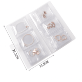 Opbevarings "Bog" Til Dine Smykker - Uniq Perler - 112460