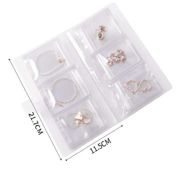 Opbevarings "Bog" Til Dine Smykker - Uniq Perler - 112460