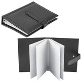 Opbevarings "Bog" Til Øreringe (14x18x4cm) - Sort - Uniq Perler - 116095