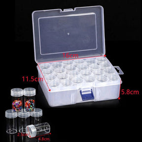 Storage Box With 24 Containers - Uniq Perler - 803843