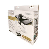 Opti+Aid Justerbart Forstørrelsesglas – 5 Linser (1x–3x) - Uniq Perler - 116060