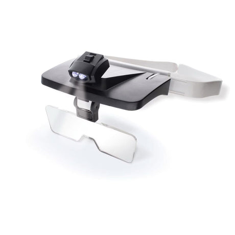 Opti+Aid Justerbart Forstørrelsesglas – 5 Linser (1x–3x) - Uniq Perler - 116060