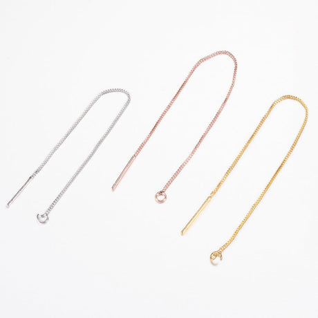 Ørekæder - Mix Farver, 100mm - Uniq Perler - 117067