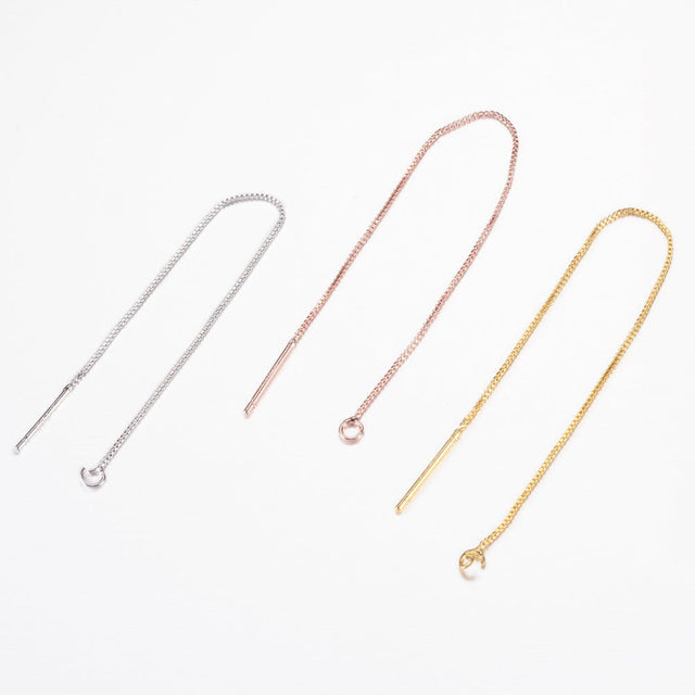 Ørekæder - Mix Farver, 100mm - Uniq Perler - 117067