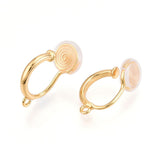 Øreklips Creoler – 18K Langtidsholdbar Forgyldt (20 - 21x12 - 13mm) - Uniq Perler - 115265