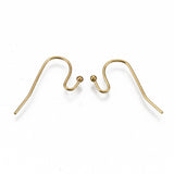 Ørekroge, 18K Forgyldt Stål, (50 Par) - Uniq Perler - 0001489449