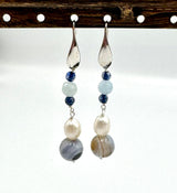 Ørekroge, Platinium Farvet, (18x5,5x10mm) - Uniq Perler - 0000005342