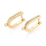 Ørestikkere – 18K Langtidsholdbar Forgyldt (20x12,5mm) - Uniq Perler - 115935