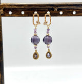 Ørestikkere Med Zirkonia Sten, 18K Forgyldt, (14x8mm) - Uniq Perler - 705322