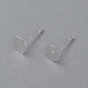 Ørestikkere Til Pålimning – Stål (6x0,3mm) 10 Par - Uniq Perler - 115329