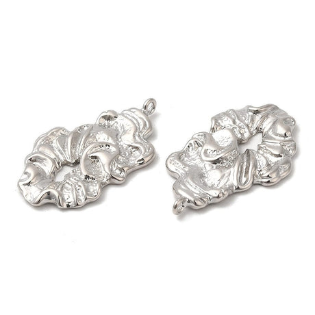 Organisk Vedhæng, 26x15mm - Uniq Perler - 113782