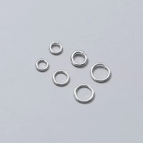 Øsken/O - Ringe - Sterling Sølv 925 (8x0.6mm) - Uniq Perler - 114086