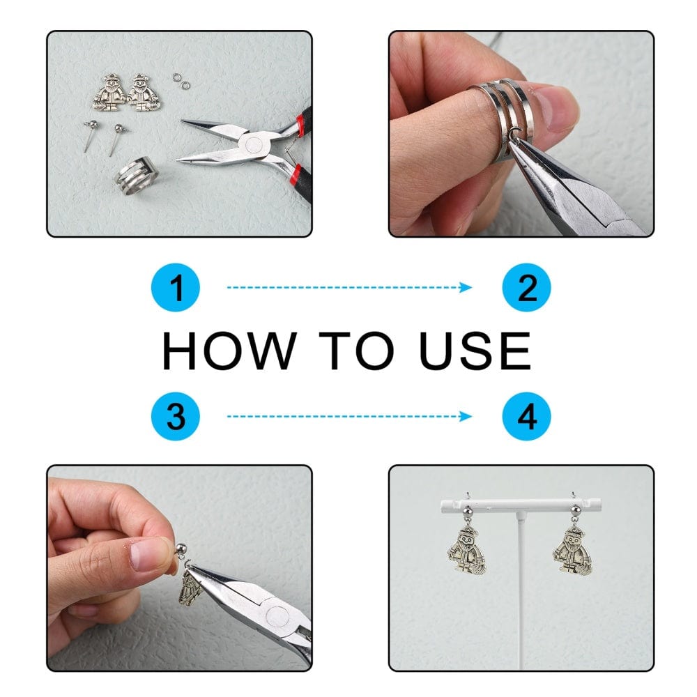 Øsken/O - Ringe – Vandfast Stål (5x0,8mm), 20 stk - Uniq Perler - 116202