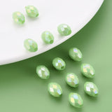 Oval Akryl Perler, 8x12mm, 100 Stk - Uniq Perler - 0000014869