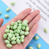 Oval Akryl Perler, 8x12mm, 100 Stk - Uniq Perler - 0000014869