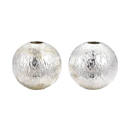 Pakke Med Belagte Messing Perler, 6x5,5mm, 30 stk - Uniq Perler - 113234