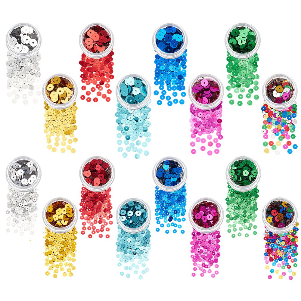 Pallietter – Farve Mix - Uniq Perler - 126231