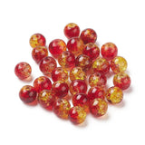 Pandahall Enkelt perler og sæt 10 poser med mix glas perler i str. 8 mm
