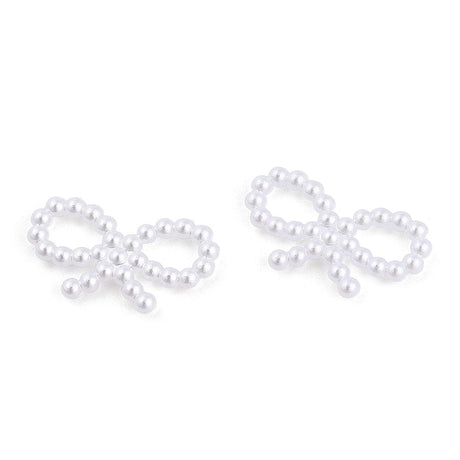 Pandahall Enkelt perler og sæt Akryl sløjfer 18,5x10,5 mm, 20 stk.