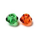 Pandahall Enkelt perler og sæt Krystal glas perler, bicones 4x4 mm, 50 stk.