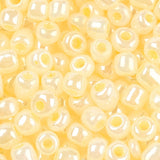 Glass Beads, Yellow, 4 Mm, 100 Grams