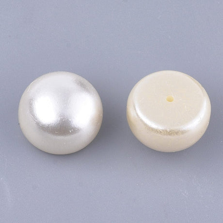 Pandahall Enkelt perler og sæt Top/anboret akryl perler str. 8x5,5 mm, 20 stk.