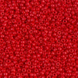 Pandahall miyuki beads Miyuki Rocailles Perler, RR 0408, Opaque red, 11/0