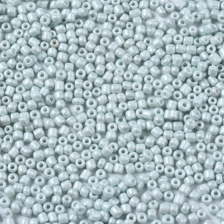 Pandahall seed beads Seed Beads, Blå/Grå, 2mm, 20gr