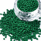 Pandahall seed beads Seed Beads, Grøn, 2mm, 20 gr