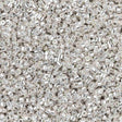 Pandahall seed beads Uniq Delica, Metallic Sølv, 10gr