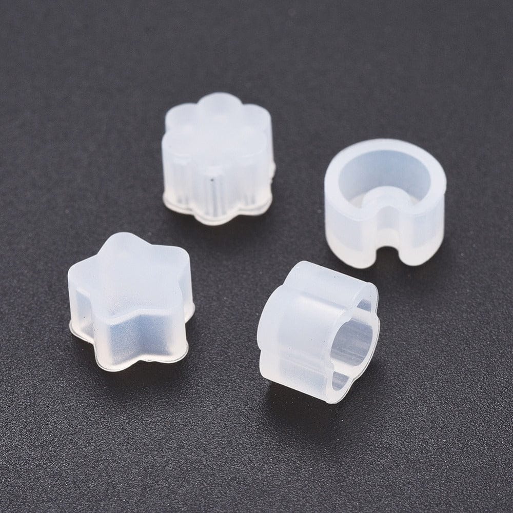 Pandawhole DIY SÆT Ass små sillikone form til resin støbning m.m. 8,5x7,5 mm