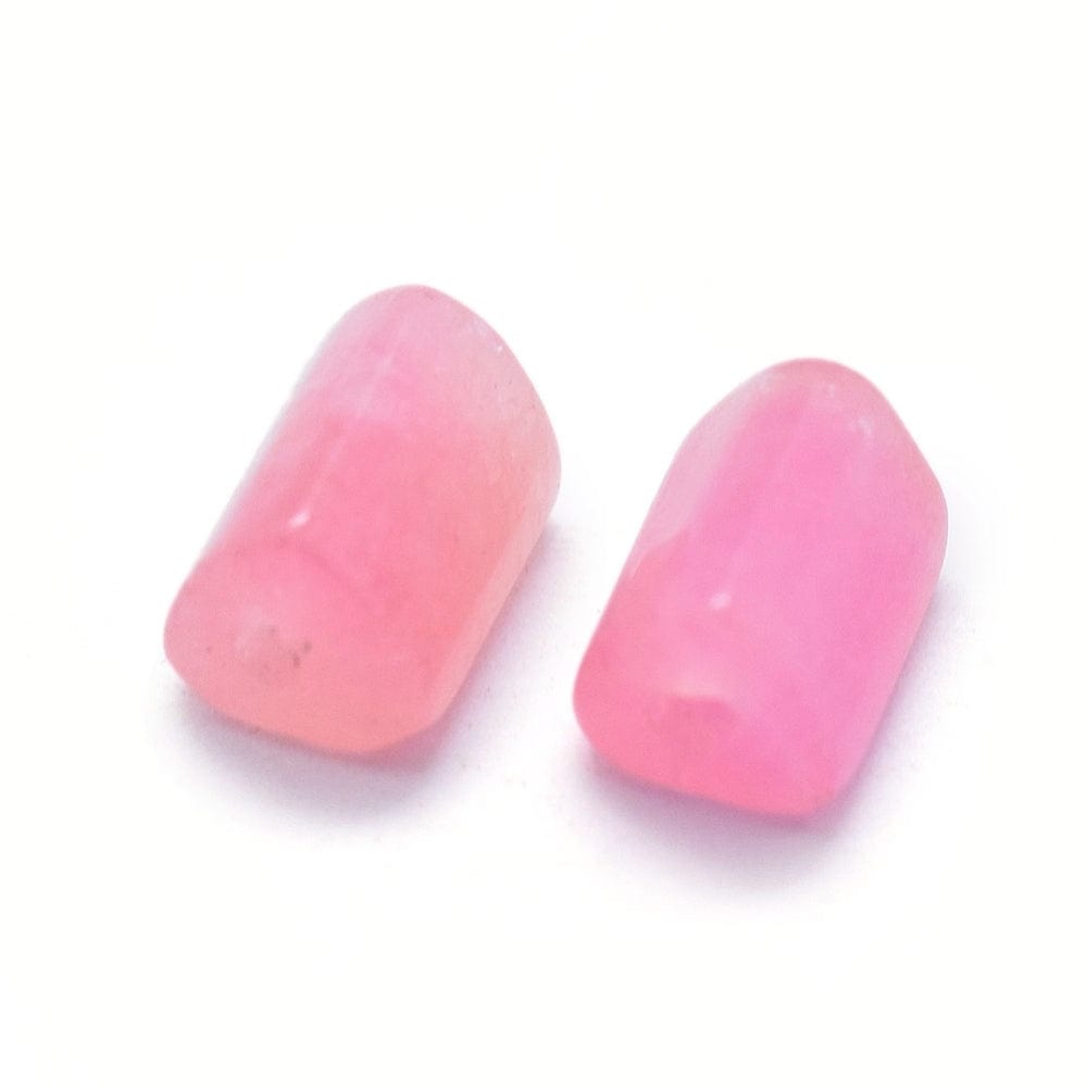 Pandawhole Enkelt perler og sæt Pink jade mix, ass. modeller str. 4-8 mm, 10 stk.