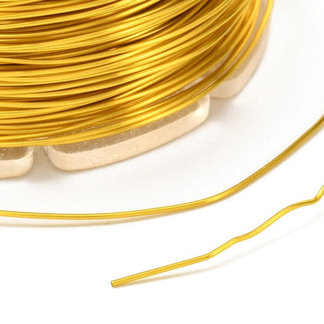 Pandawhole Tråd etc Kobber wire, ekstra holdbar forgyldning, 0,5mm, 12m