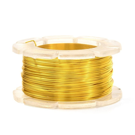 Pandahall Tråd etc Kobber wire, ekstra holdbar forgyldning, 0,5mm, 12m