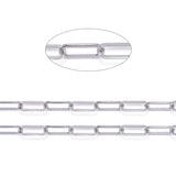 Papirklips Kæde, Stål, (16x6x1mm) - Uniq Perler - 111331