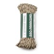 Paracord 550 Snor – Beige Med Mønster, 7 - Strenget Polyester (4mm, 10 Meter) - Uniq Perler - 123060