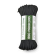Paracord 550 Snor – Sort, 7 - Strenget Polyester (4mm, 10 Meter) - Uniq Perler - 122705